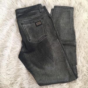 Michael Kors Metallic Shimmer Pants